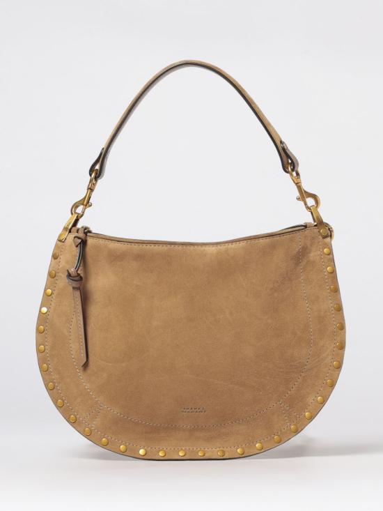 26SS 이자벨마랑 오스칸 소프트 집 백 BF0066FAB2C03M 50TA Brown