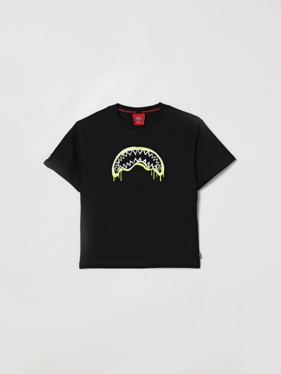 26SS [키즈] 스프레이그라운드 티셔츠 SPY1443 NERO Black