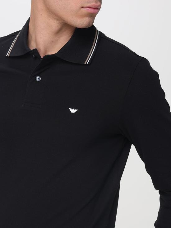 26SS 엠포리오 아르마니 폴로 티셔츠 EM004608AF23090 UC001 Black - EMPORIO ARMANI