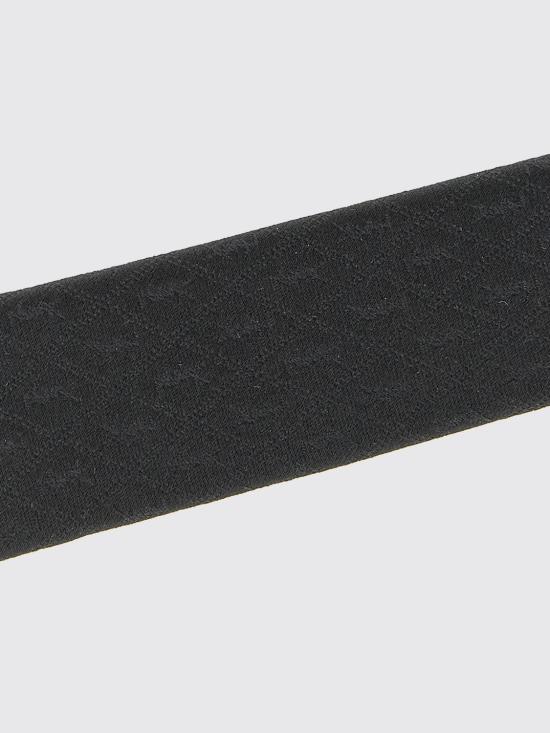 26SS 생로랑 넥타이 8279753Y002 1060 Black - SAINT LAURENT