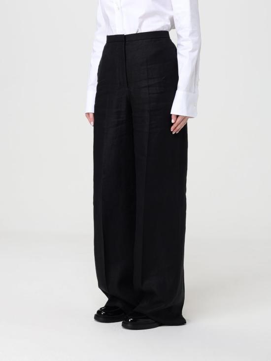 26SS 아뇨나 팬츠 T71107 U3034 K09 Black - AGNONA