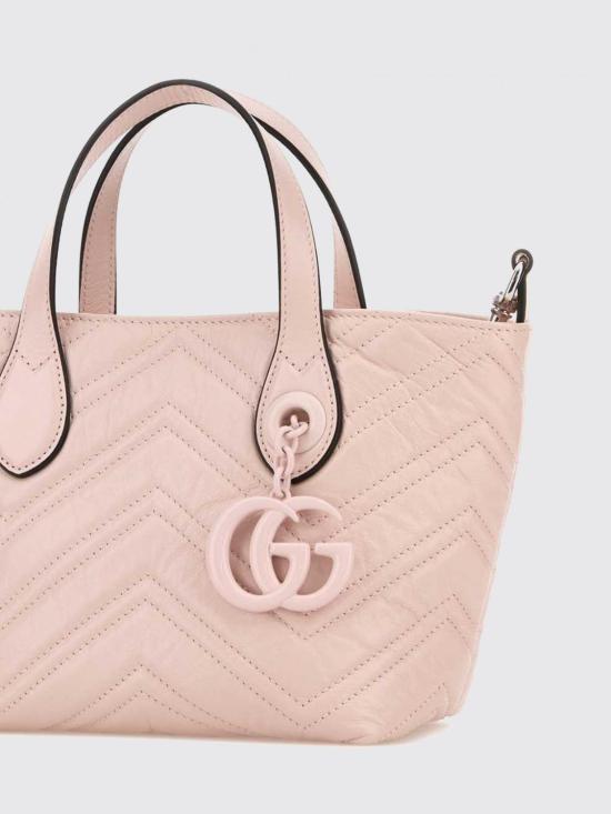26SS 구찌 GG 마몽 스몰 토트백 855391AAFS1 5734 Pink - GUCCI