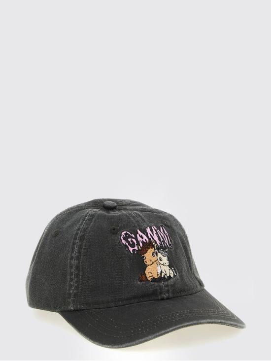 26SS 가니 모자 B3020094 252 Black - GANNI