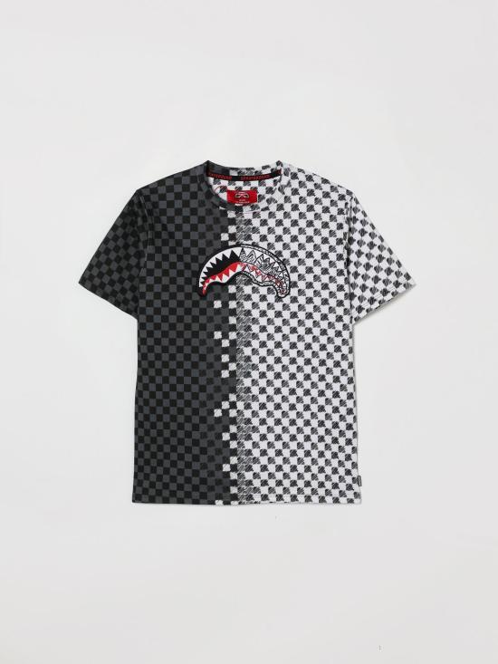 26SS [키즈] 스프레이그라운드 티셔츠 SPY1410 NERO BIANCO Black