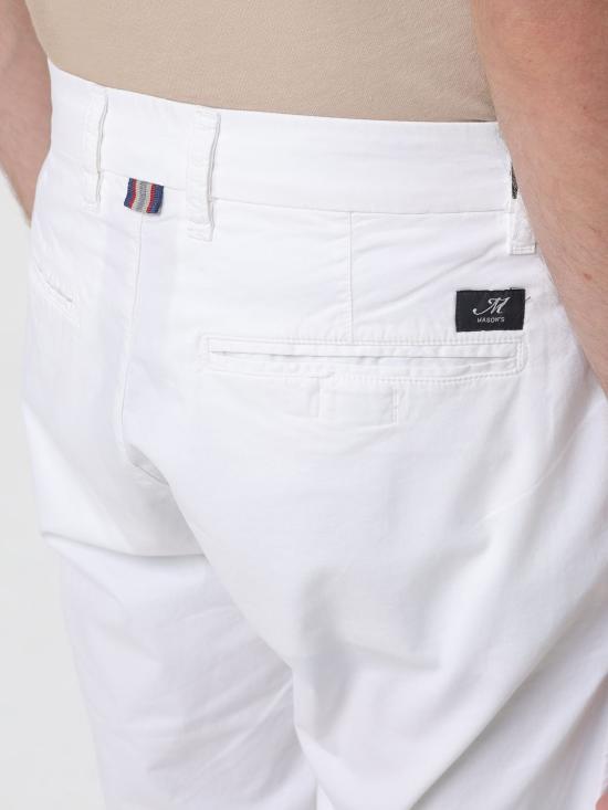 26SS 메이슨 숏팬츠 9BE3C1483CBE700 001 White - MASON'S