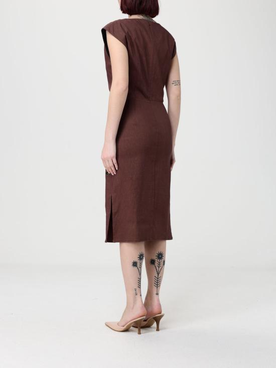 26SS 핑코 롱 원피스 106521A341 L78 Beige - PINKO