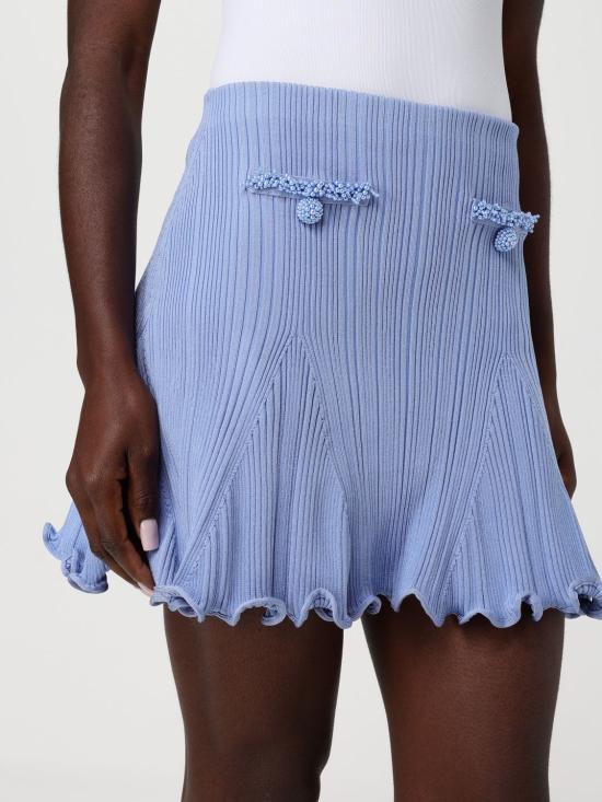 26SS 셀프 포트레이트 스커트 RS26555SKBL Blue - SELF PORTRAIT