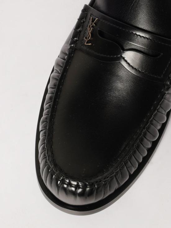 26SS 생로랑 로퍼 820618AAELH 1000 Black - SAINT LAURENT