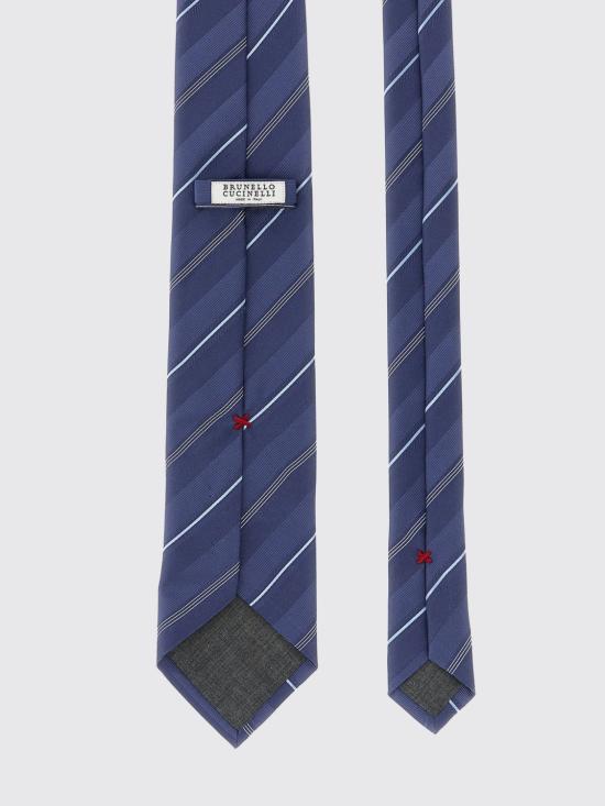 26SS 브루넬로 쿠치넬리 넥타이 MR8450018 C004 Stone Bleached - BRUNELLO CUCINELLI