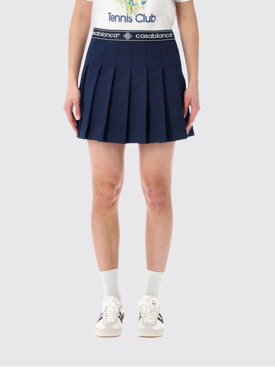 26SS 카사블랑카 스커트 WSP26SK18801 NAVY Blue