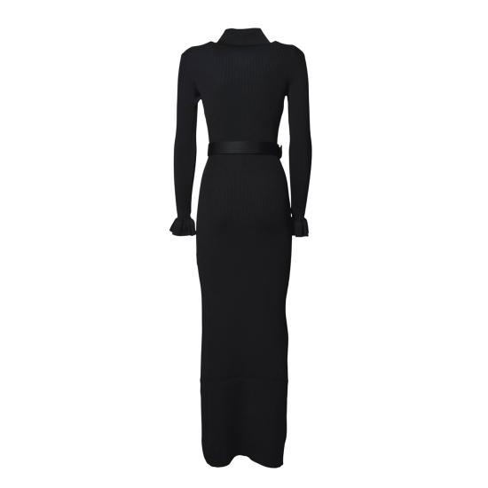 26SS 셀프 포트레이트 미디 원피스 AW25007XB BLACK Black - SELF PORTRAIT