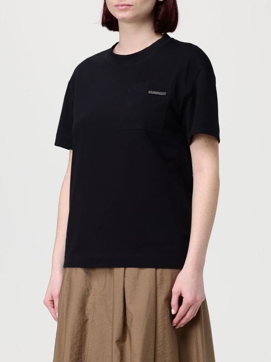 26SS 브루넬로 쿠치넬리 반팔 티셔츠 M0T81EC710 C101 Black - BRUNELLO CUCINELLI