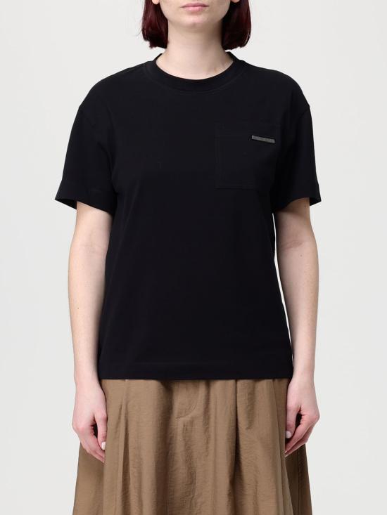 26SS 브루넬로 쿠치넬리 반팔 티셔츠 M0T81EC710 C101 Black