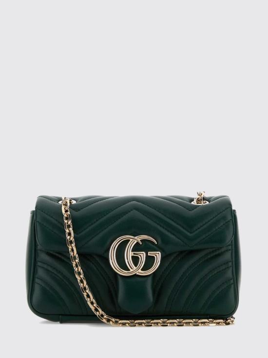 26SS 구찌 GG 마몽 스몰 숄더백 837280AAE38 3020 Green