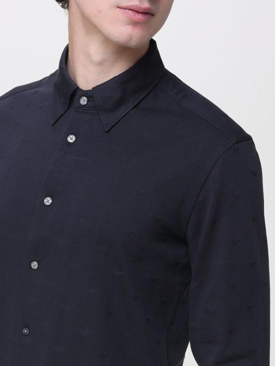 26SS 엠포리오 아르마니 셔츠 EM005446AF10762 FB469 Blue - EMPORIO ARMANI