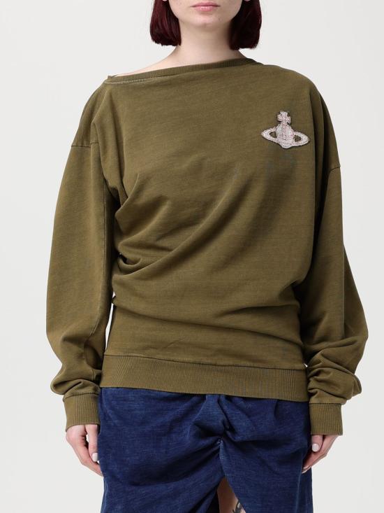 26SS 비비안웨스트우드 스웨터 3I010015J00B1 M411 Green