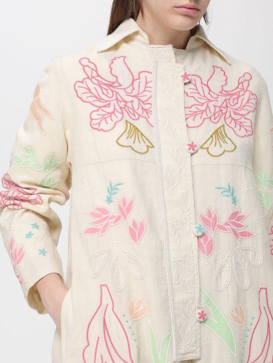 26SS 포르테포르테 코트 14519MYCOAT 9029 Multicolor - FORTE FORTE