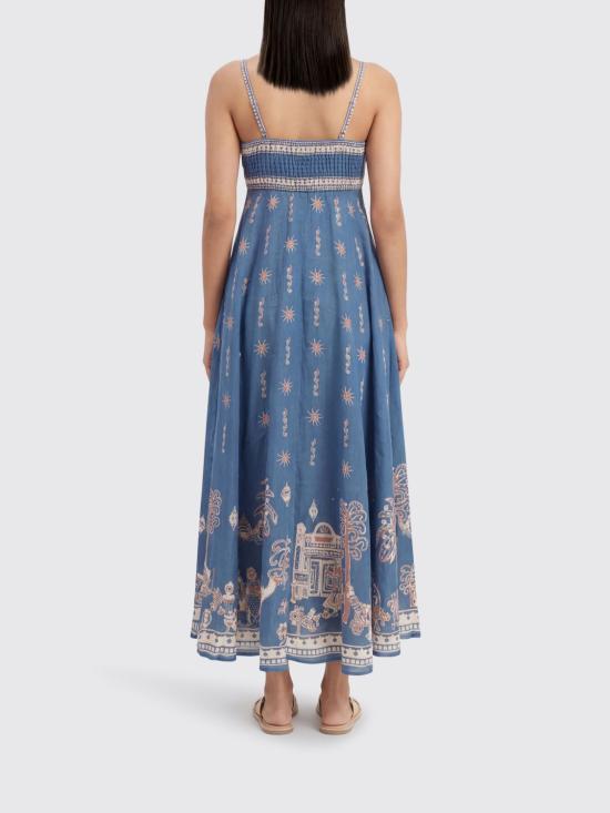 26SS 알레메 롱 원피스 6206D Blue - ALEMAIS