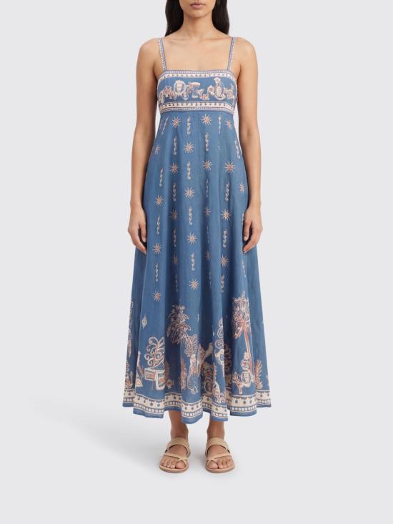 26SS 알레메 롱 원피스 6206D Blue