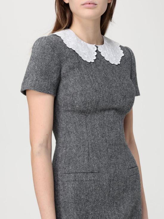 26SS 셀프 포트레이트 롱 원피스 RS26038SAGR Grey - SELF PORTRAIT