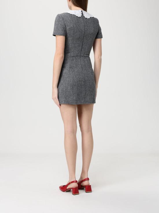 26SS 셀프 포트레이트 롱 원피스 RS26038SAGR Grey - SELF PORTRAIT