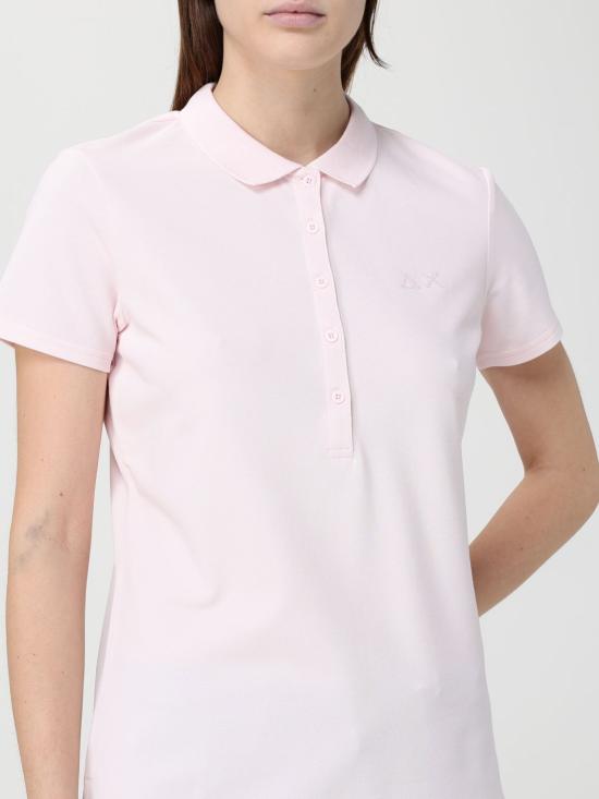 26SS 썬 68 폴로 티셔츠 A36201 04 Blush Pink - SUN 68