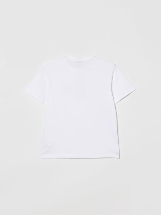 26SS [키즈] 돌체앤가바나 티셔츠 L4JT7TG7P1T W0800 White - DOLCE & GABBANA