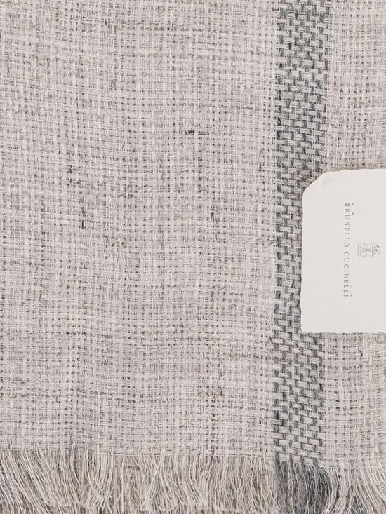 26SS 브루넬로 쿠치넬리 머플러/스카프 MSC695AG CR762 Grey - BRUNELLO CUCINELLI