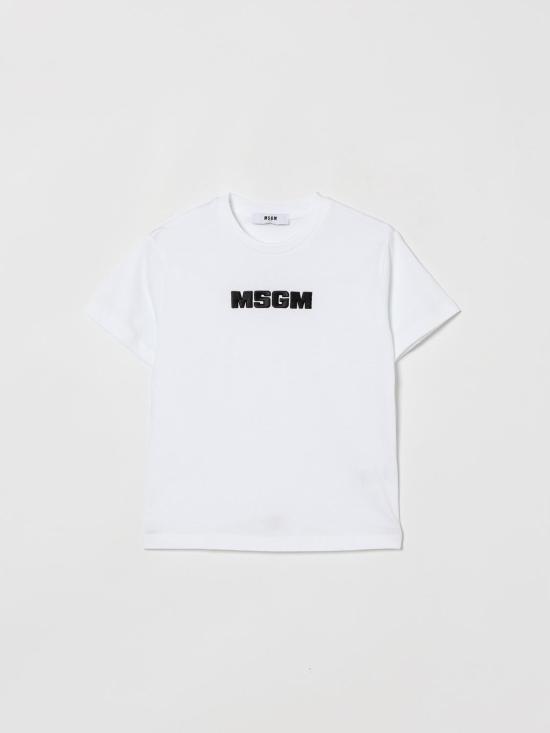 26SS [키즈] 엠에스지엠 티셔츠 S6MSJUTH072 001 White