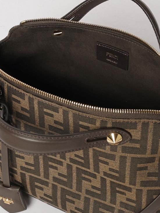 26SS 펜디 바이 더 웨이 소프트 미디움 백 8BL155AFPM F1GL7 Brown - FENDI