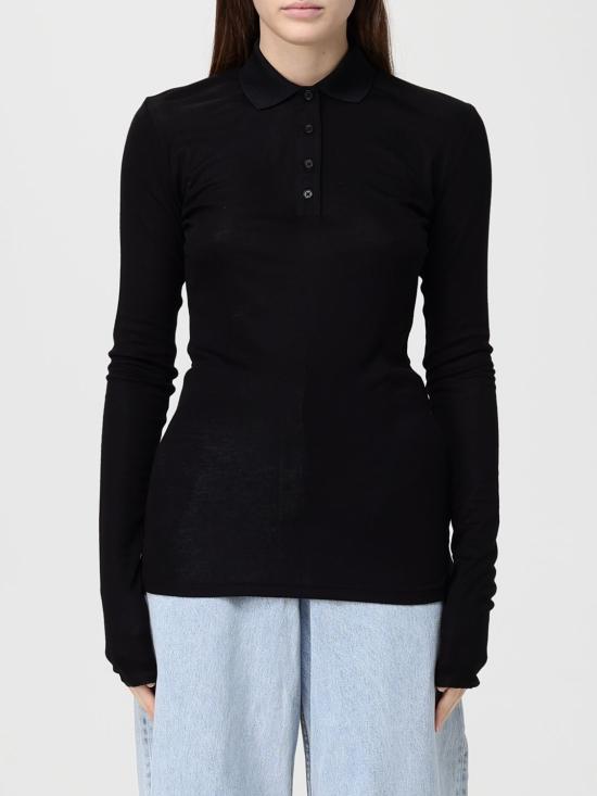 26SS 엔타이어 스튜디오 폴로 티셔츠 ESSS26PO01241 0015 Black