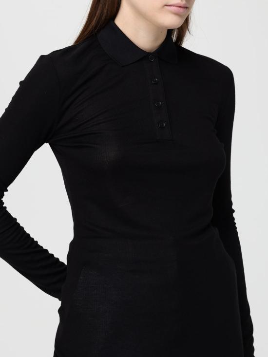 26SS 엔타이어 스튜디오 폴로 티셔츠 ESSS26PO01241 0015 Black - ENTIRE STUDIOS