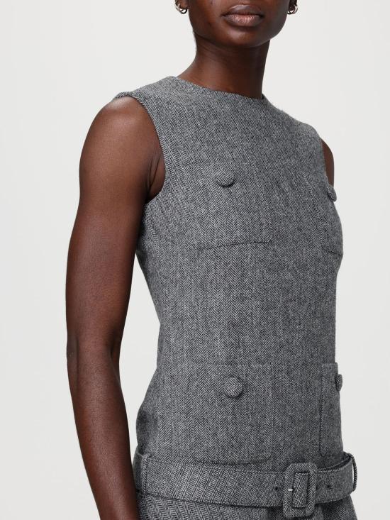 26SS 셀프 포트레이트 롱 원피스 RS26038SCGR Grey - SELF PORTRAIT