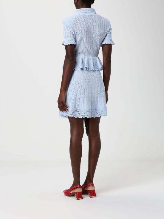 26SS 셀프 포트레이트 롱 원피스 SS26049SABL Blue - SELF PORTRAIT