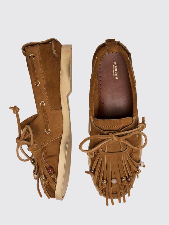 26SS 골든구스 로퍼 GWF01056F008190 55302 Beige - GOLDEN GOOSE