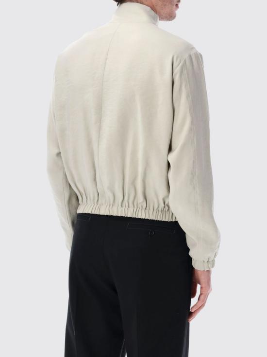 26SS 엠포리오 아르마니 봄버 자켓 EM005536TE20387 U1094 White - EMPORIO ARMANI