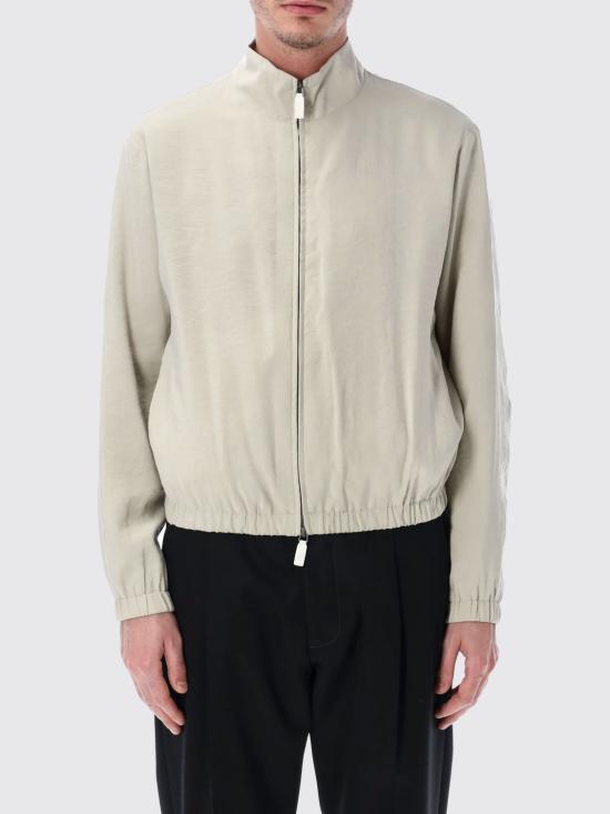 26SS 엠포리오 아르마니 봄버 자켓 EM005536TE20387 U1094 White