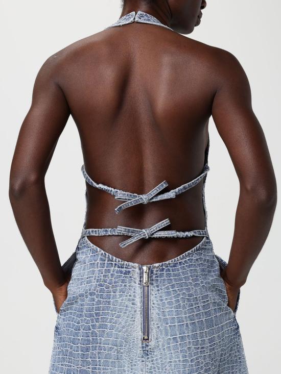 26SS 셀프 포트레이트 데님 팬츠 SS26804PBL Blue - SELF PORTRAIT