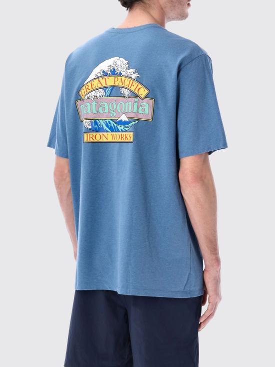 26SS 파타고니아 반팔 티셔츠 37873 SHRB Blue - PATAGONIA