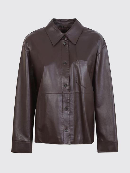 26SS 위켄드막스마라 가죽 자켓 2615441031600 002 Red