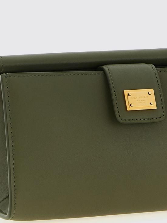 26SS 돌체앤가바나 Plongé calfskin 폰백 BI3367A9S25 80560 Green - DOLCE & GABBANA