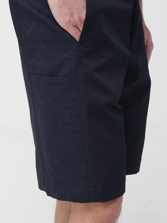 26SS 구찌 숏팬츠 851720ZAQH5 4440 Blue - GUCCI