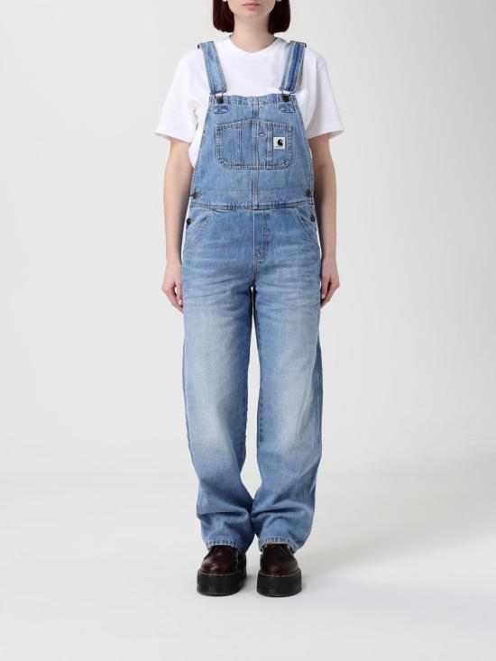 26SS 칼하트 WIP 빕 오버롤 I036597 01UR Blue