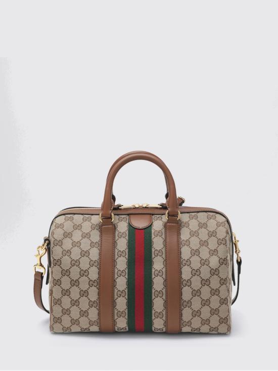 26SS 구찌 오피디아 미디움 보스턴 백 857595FAFUF 9870 Beige - GUCCI