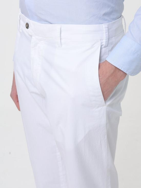 26SS 메이슨 스트레이트 팬츠 9PN28963CBE700 001 White - MASON'S