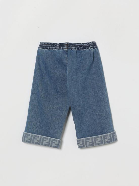 26SS [키즈] 펜디 진 JFF385AVVU F0QG0 Blue - FENDI