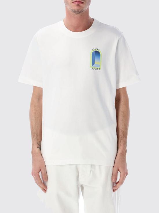 26SS 카사블랑카 반팔 티셔츠 MSS26JTS001 10 White