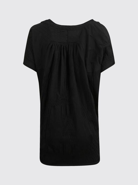 26SS 요지 야마모토 반팔 티셔츠 YQT14674 2 Black - YOHJI YAMAMOTO