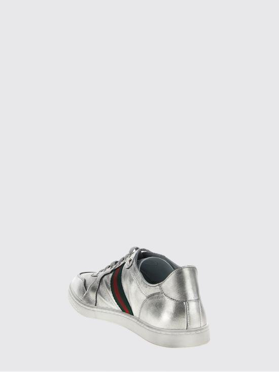 26SS 구찌 스트레치 로우탑 스니커즈 867002AAGHR 8156 Silver - GUCCI