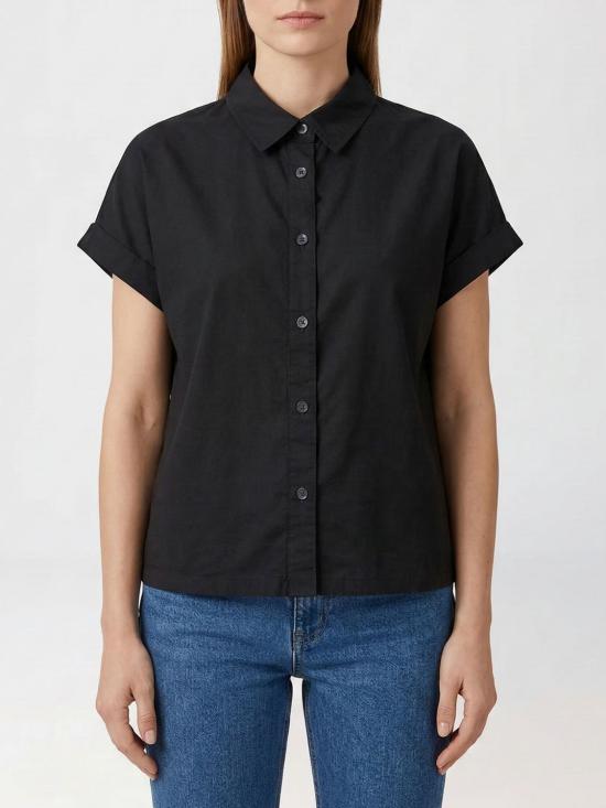 26SS 요지 야마모토 셔츠 YQB82003 3 Black